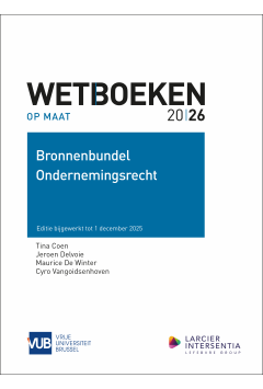 Bronnenbundel Ondernemingsrecht - 2026