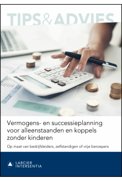 Vermogens- en successieplanning voor alleenstaanden en koppels zonder kinderen