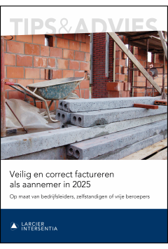 Veilig en correct factureren als aannemer in 2025