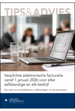 Verplichte elektronische facturatie vanaf 1 januari 2026 voor elke zelfstandige en elk bedrijf