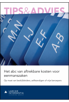 Het abc van aftrekbare kosten voor eenmanszaken