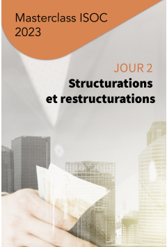 Masterclass ISOC - Structuration et restructuration