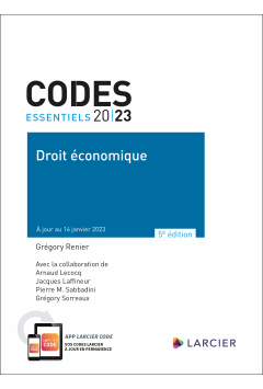 Code essentiel – Droit économique 2023