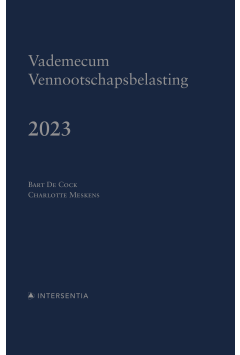 Vademecum Vennootschapsbelasting 2023