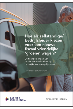 Hoe als zelfstandige/bedrijfsleider kiezen voor een nieuwe fiscaal vriendelijke ‘groene’ wagen?
