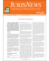 JurisNews – Arbitrage et procédure civile