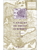 Cahiers de Droit européen - 2025/2