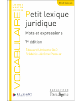 Petit lexique juridique