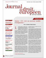 Journal de droit européen - 2025/9