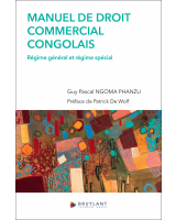 Manuel de droit commercial congolais