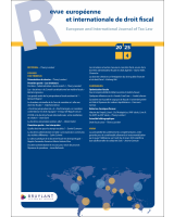 Revue européenne et internationale de droit fiscal / European and International Journal...- 2025/4