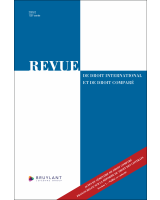 Revue de droit international et de droit comparé - 2025/2
