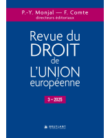 Revue de droit de l'Union européenne - 2025/3