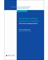 Les transitions juridiques européennes et comparées