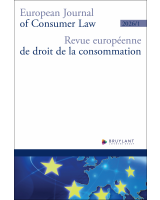 Revue européenne de droit de la consommation - 2026/1