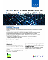 Revue internationale des services financiers / International Journal for Financial Services - 2025/4
