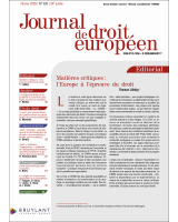 Journal de droit européen - 2026/2