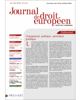 Journal de droit européen - 2026/3