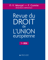 Revue de droit de l'Union européenne - 2026/1