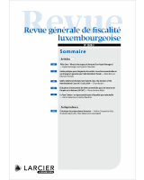Revue générale de fiscalité luxembourgeoise - 2024/3