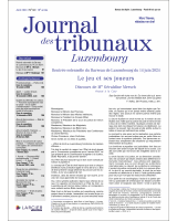 Journal des tribunaux Luxembourg - 2024/4
