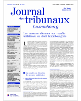 Journal des tribunaux Luxembourg - 2024/6