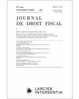 Journal de droit fiscal - 2024/9-10