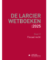 De Larcier Wetboeken – Deel V: Fiscaal recht