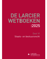De Larcier Wetboeken – Deel VI: Staats- en bestuursrecht