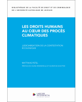 Les droits humains au cœur des procès climatiques