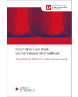 Krachtlijnen van Boek I van het nieuwe Strafwetboek