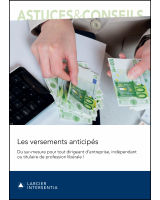 Les versements anticipés