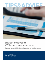 Liquidatiereserves en VVPR-bis-dividenden uitkeren