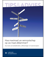 Hoe maximaal uw vennootschap op úw maat afstemmen?
