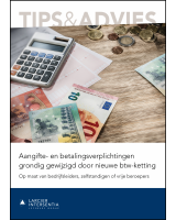 Aangifte- en betalingsverplichtingen grondig gewijzigd door nieuwe btw-ketting