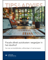 Fiscale aftrek autokosten: wegwijzer in het doolhof
