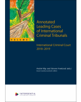 Annotated Leading Cases of International Criminal Tribunals - volume 76