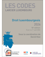 Code Larcier Luxembourg - Droit luxembourgeois 2026