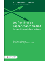 Les frontières de l'appartenance en droit