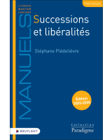 Successions et libéralités