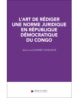 L'art de rédiger une norme juridique en République démocratique du Congo