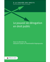 Le pouvoir de dérogation en droit public
