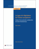 Le juge et le législateur de l’Union européenne