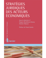 Stratégies juridiques des acteurs économiques