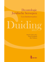 Duiding Deontologie Juridische beroepen: Gerechtsdeurwaarders