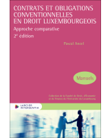 Contrats et obligations conventionnelles en droit luxembourgeois