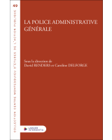 La police administrative générale