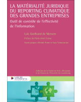 La matérialité juridique du reporting climatique des grandes entreprises