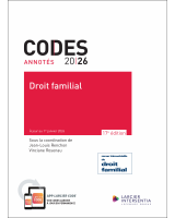 Code annoté - Droit familial 2026