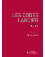 Code Larcier – Tome II – Droit pénal